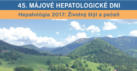 45. Májové hepatologické dni 2017