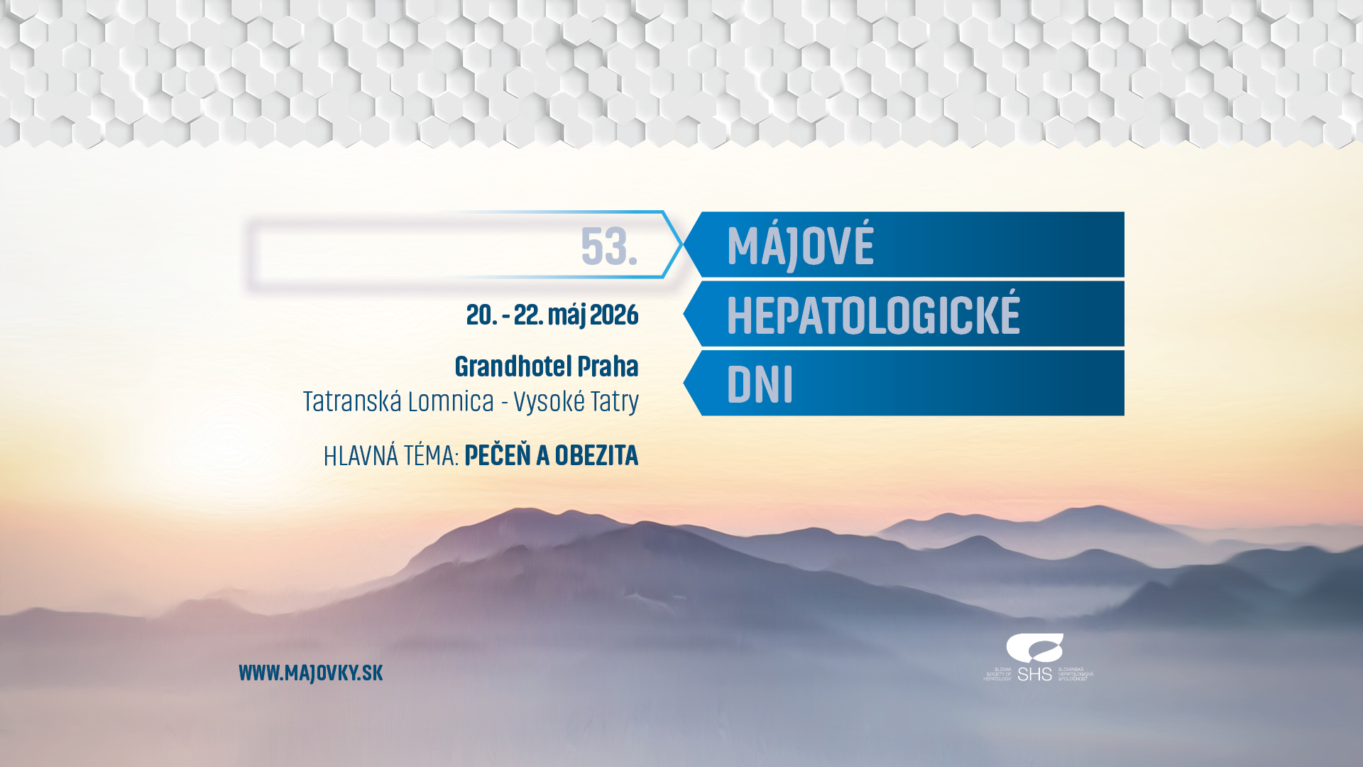 53. májové hepatologické dni 2026