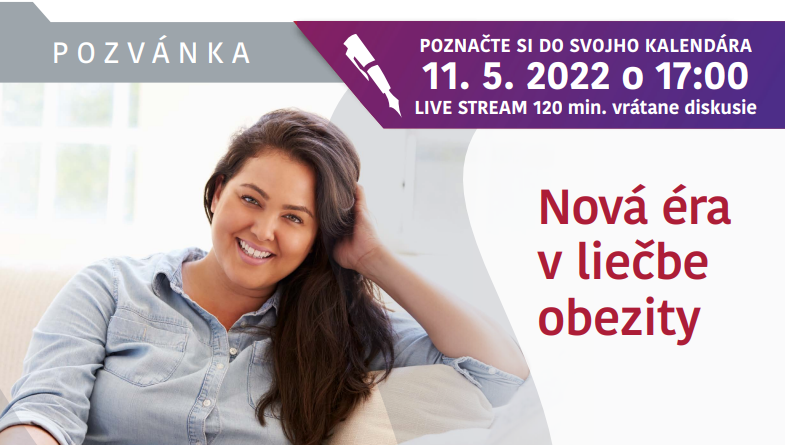 LIVE webinár: Nová éra v liečbe obezity